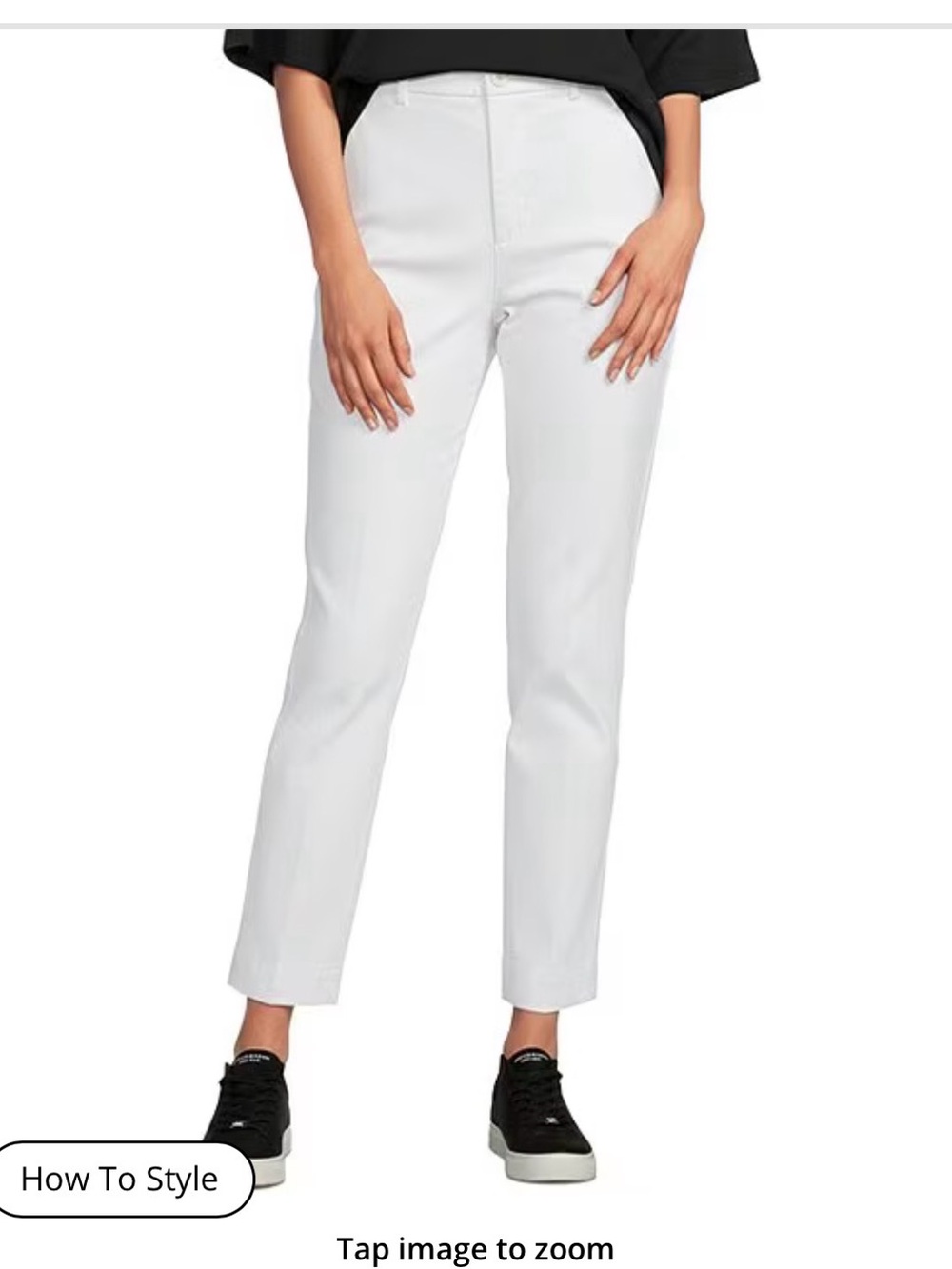 Spanx perfect Straight Leg pants in White